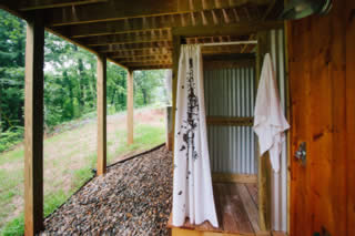 Outdoor shower